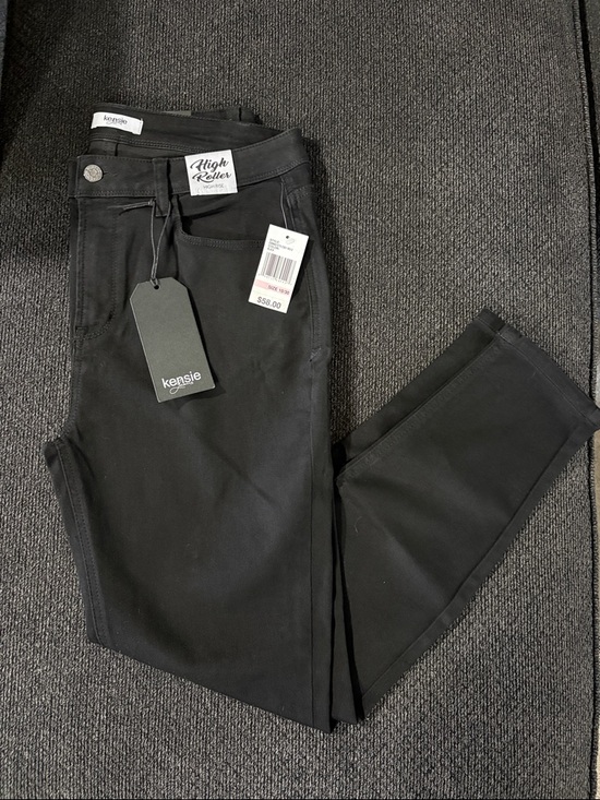 Kensie Denim - Kensie Black High-Rise Skinny Jeans